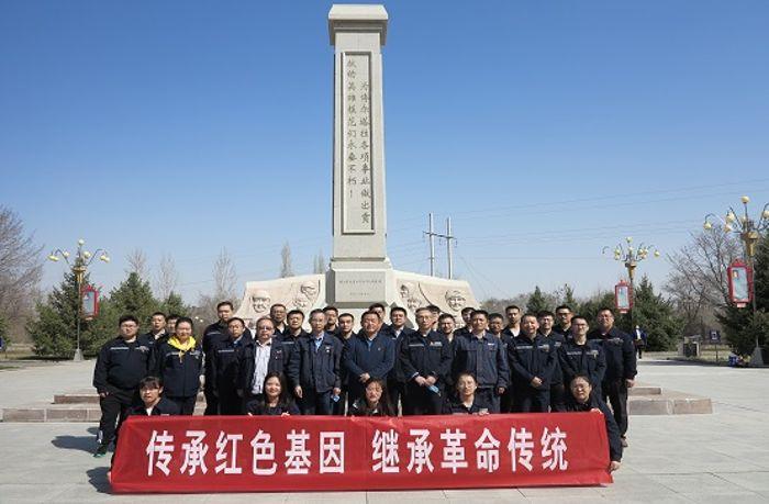 汲取紅色力量，傳承紅色精神（攝影：莫麗代）